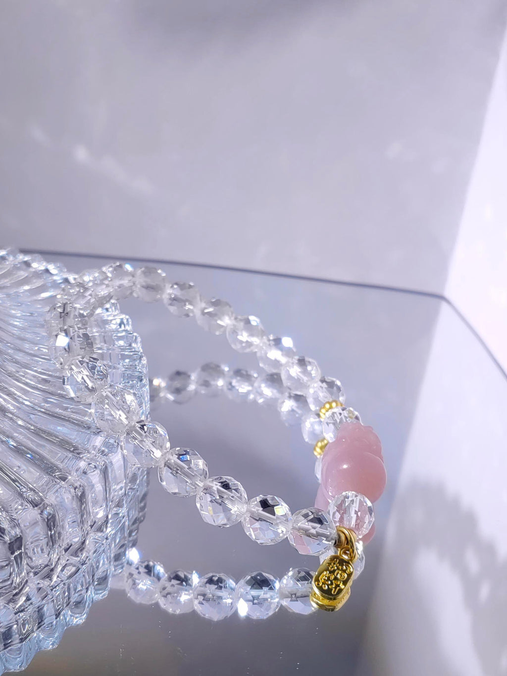 Clear Quartz with YanYuan Pixiu Bracelet