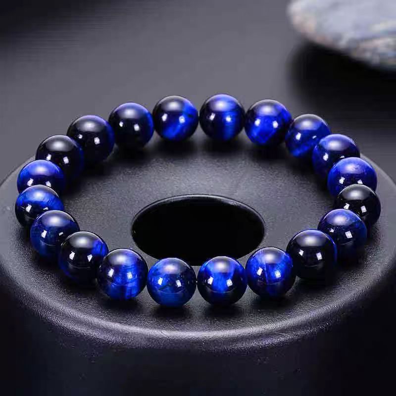 Tiger Eye - Blue Color Bracelet