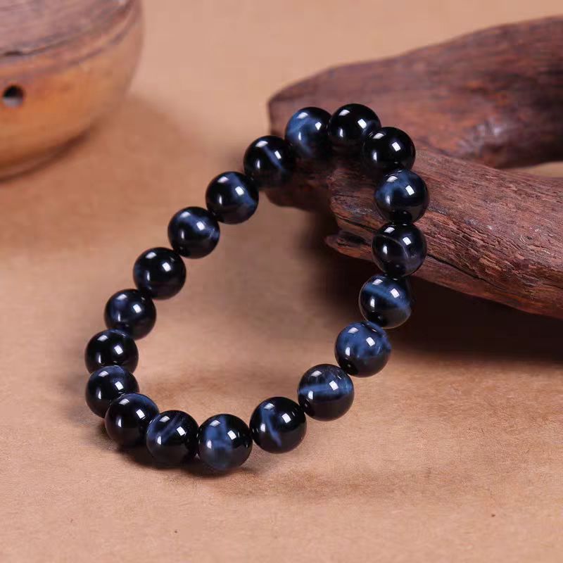 Tiger Eye - Blue Color Bracelet