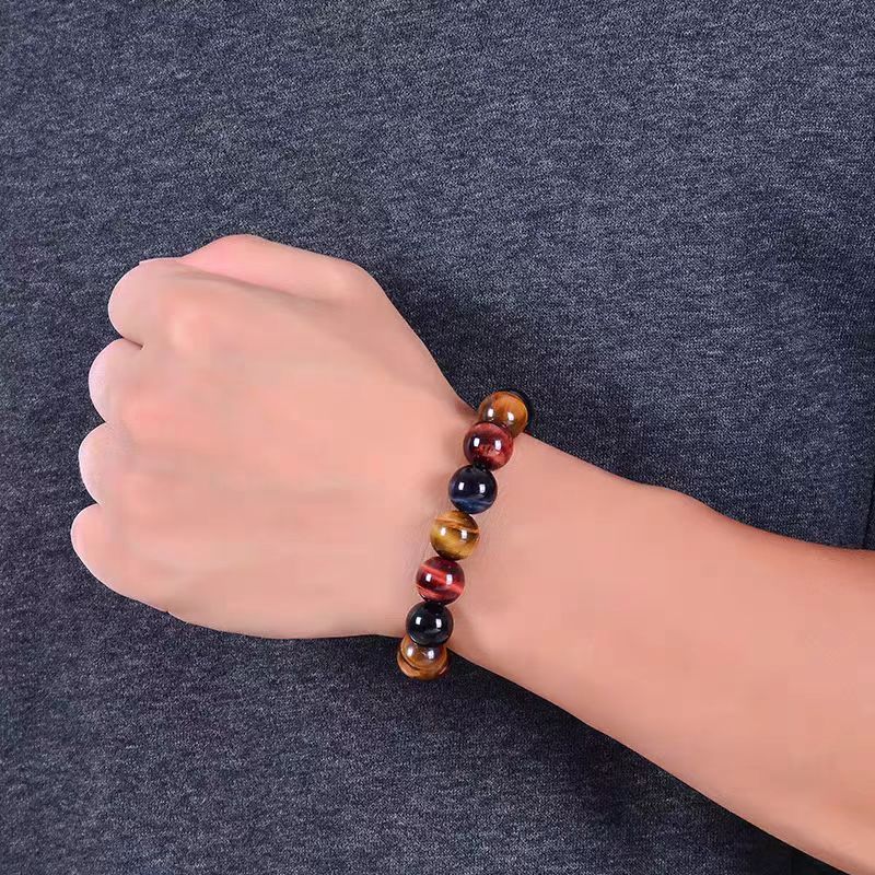 Tiger Eye - Rainbow Color Bracelet