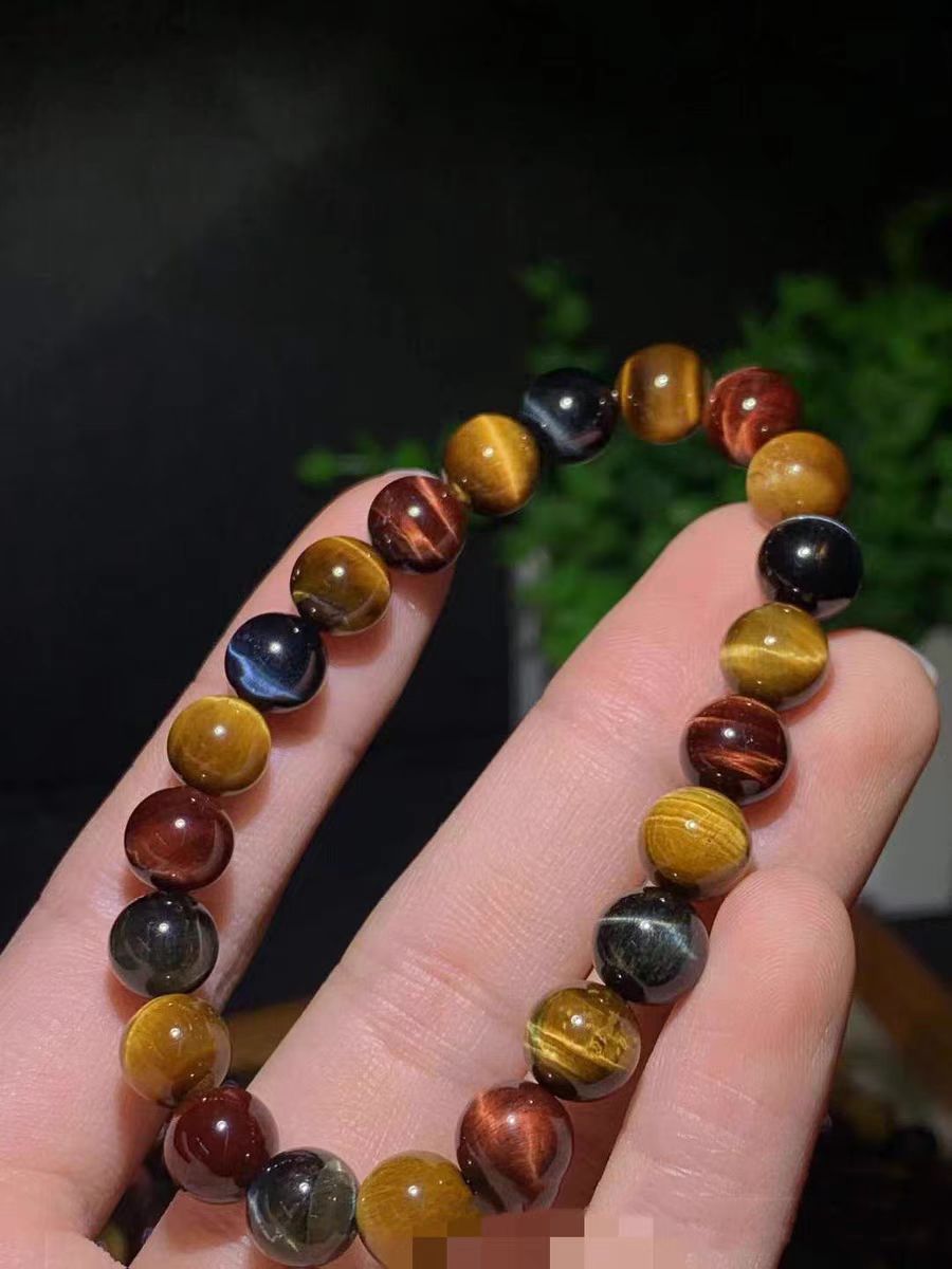 Tiger Eye - Rainbow Color Bracelet
