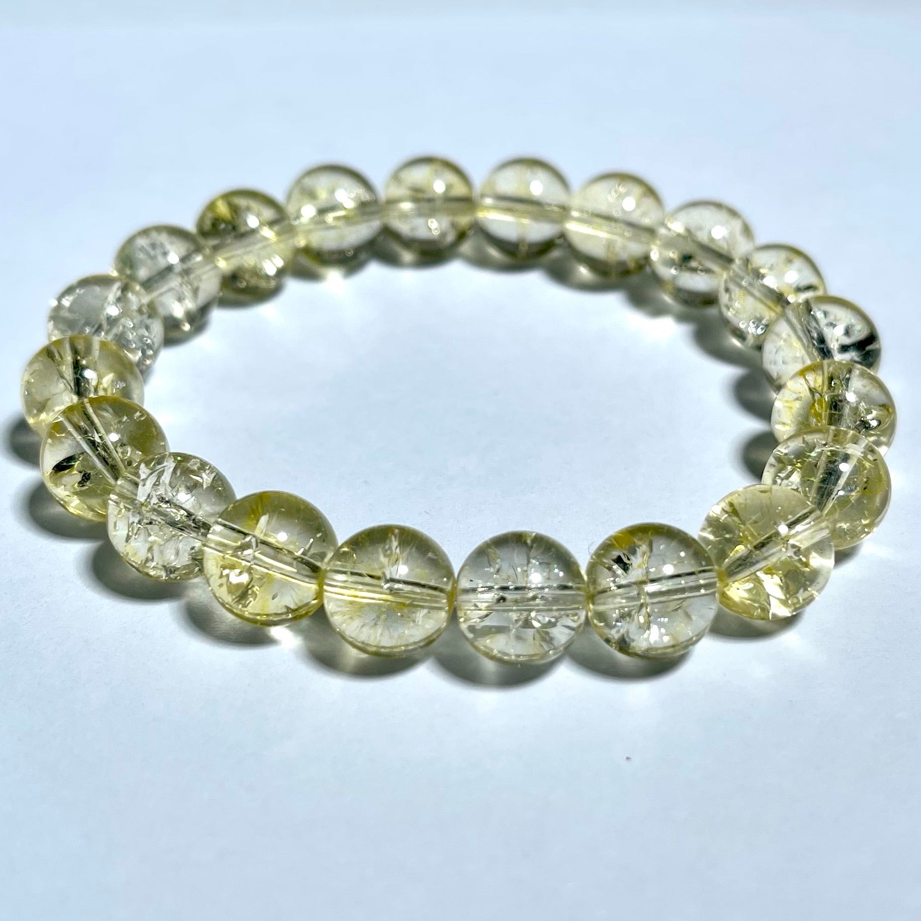 【87】 Citrine Azeztulite Bracelet