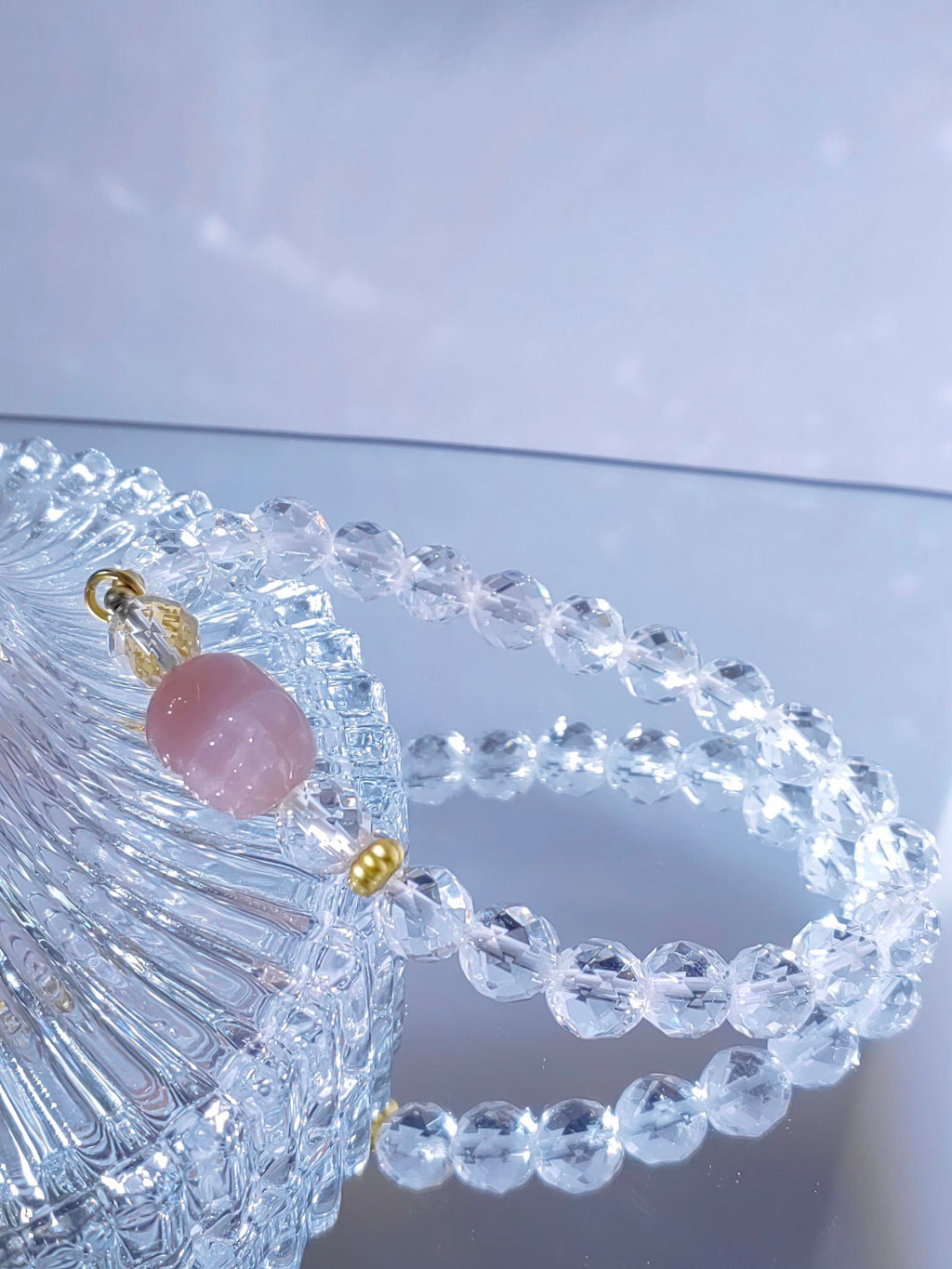 Clear Quartz with YanYuan Pixiu Bracelet