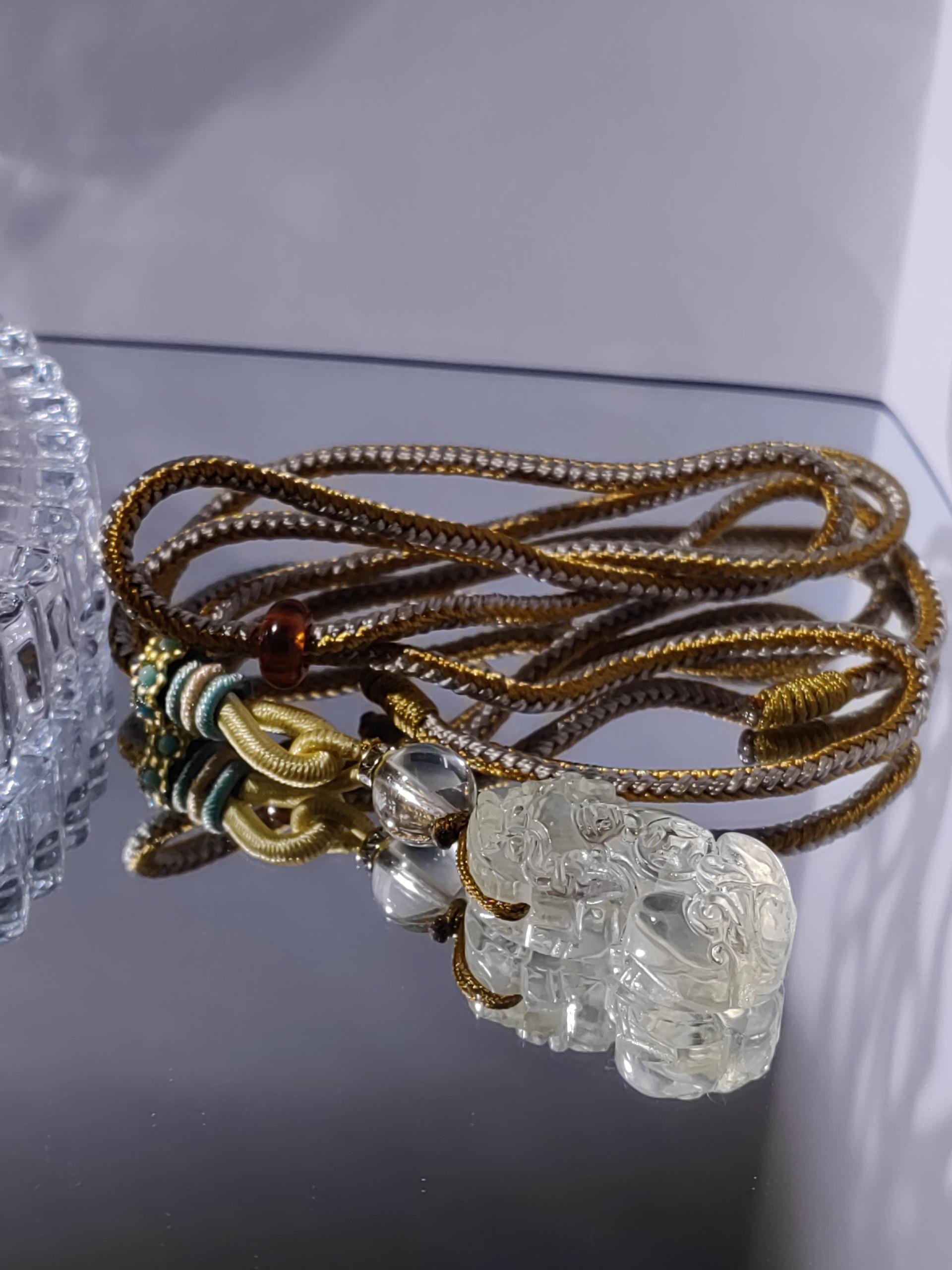 Citrine Pixiu Necklace