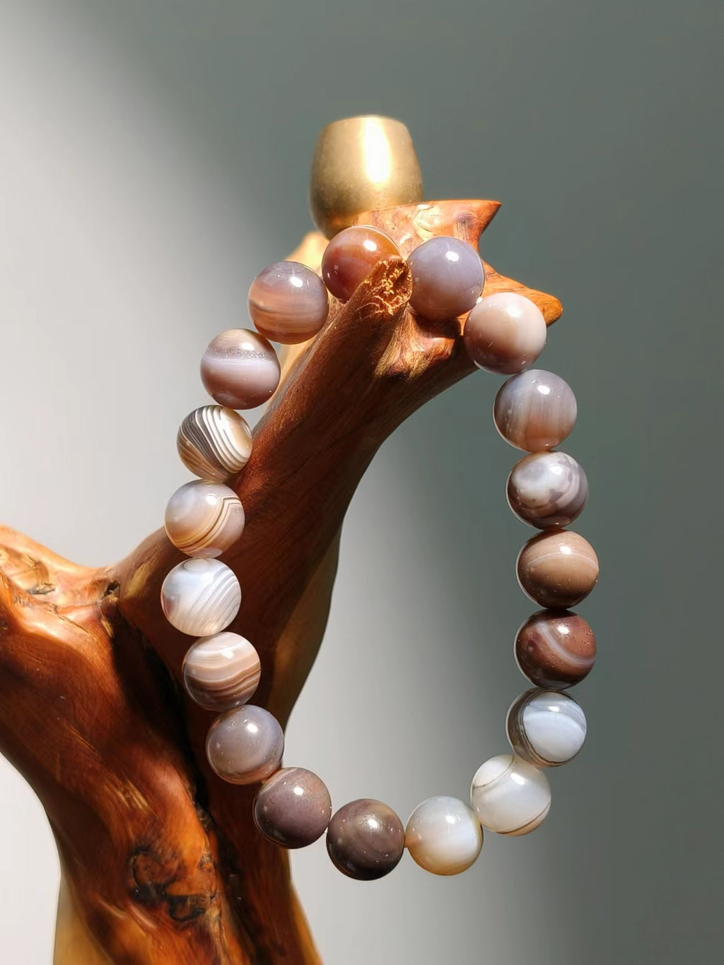 Botswana Agate 10mm Bracelet