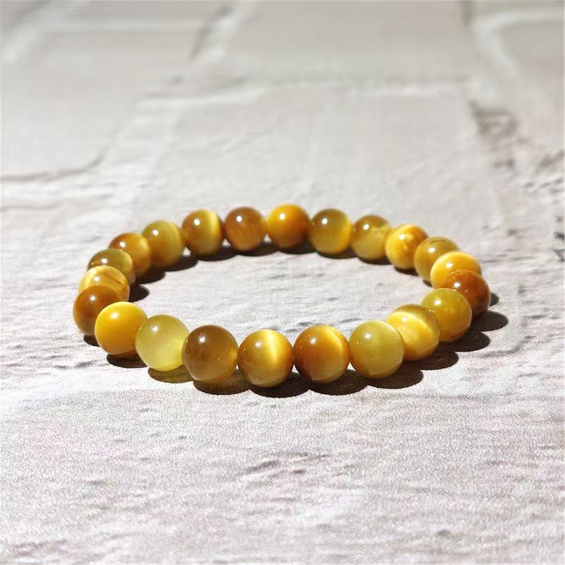 Tiger Eye - Golden Color Bracelet