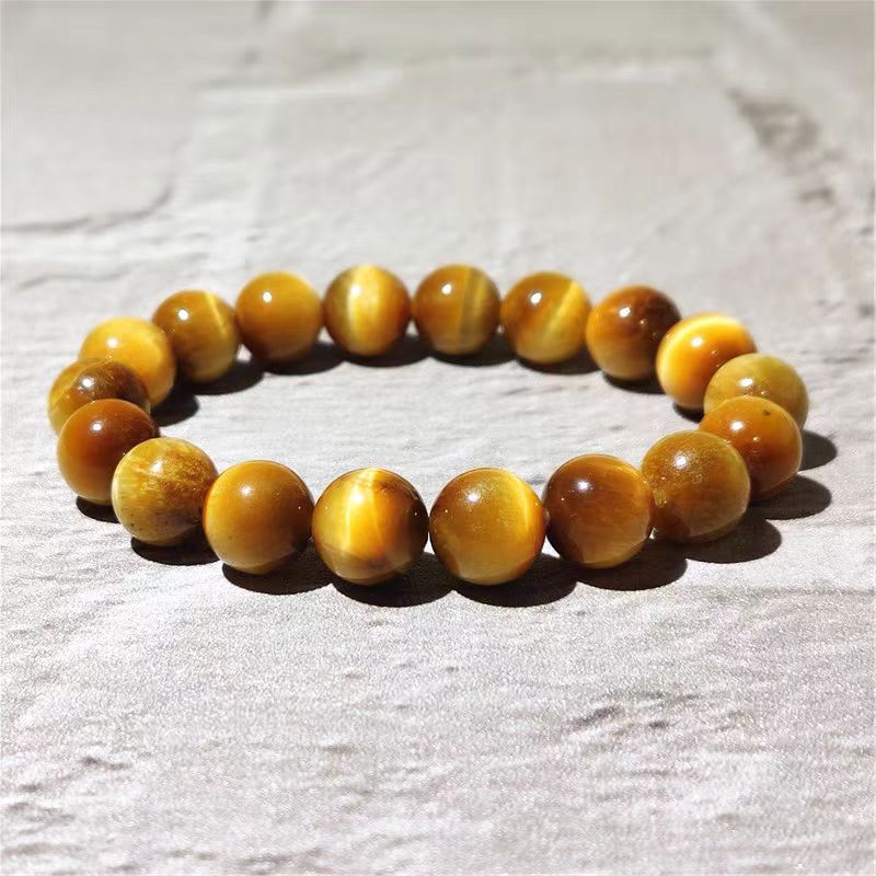 Tiger Eye - Golden Color Bracelet